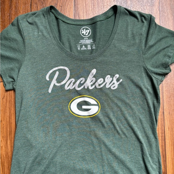 47 Brand * Green Bay Packers Woman Tee * Size Medium NEW Like Condition. - Picture 4 of 5